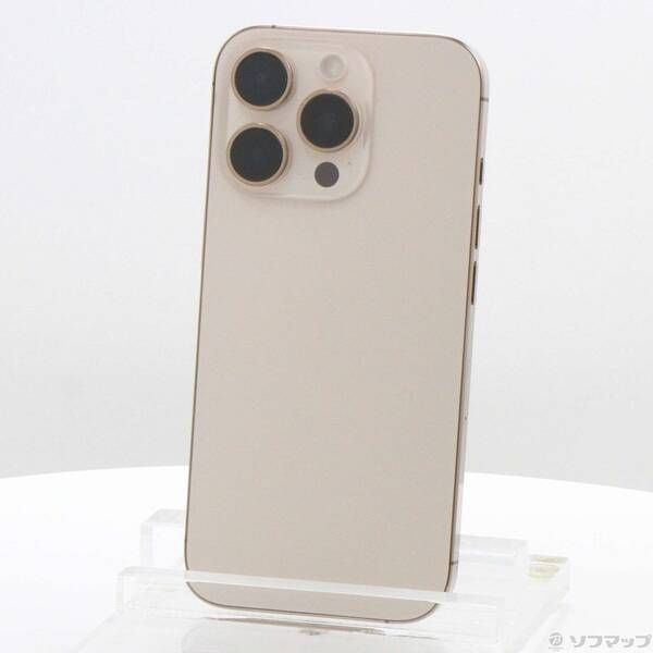 ソフマップ 〔中古品〕 iPhone16 Pro 128GB デザートチタニウム MYMX3J／A SIMフリー【344】
