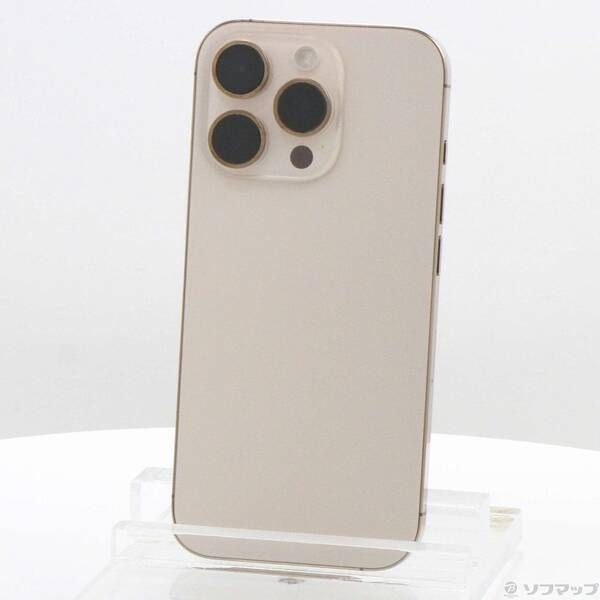ソフマップ 〔中古品〕 iPhone16 Pro 256GB デザートチタニウム FYN23J／A SIMフリー【305】