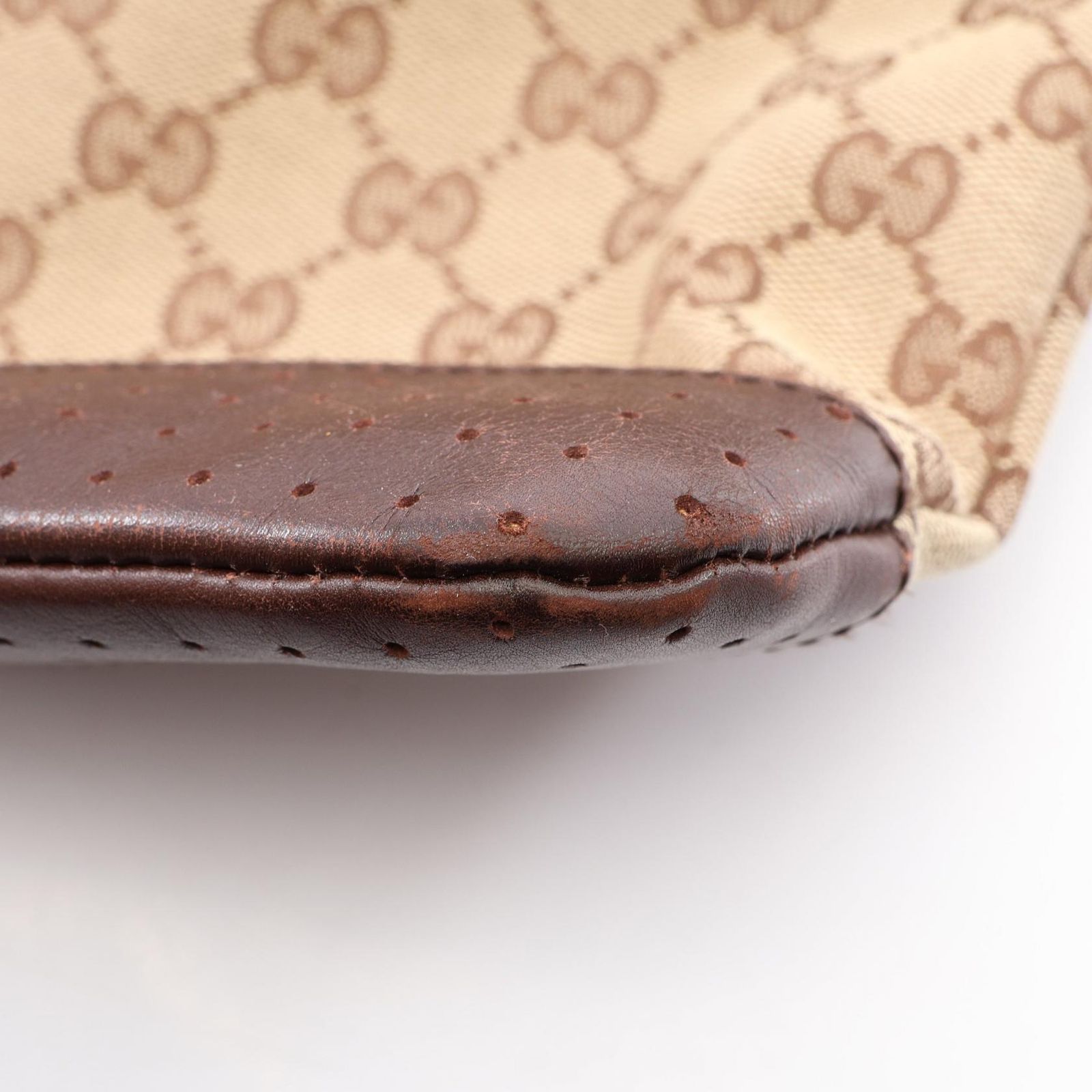 グッチ GUCCI ショルダーバッグ GGキャンバス 145857 ベージュ 