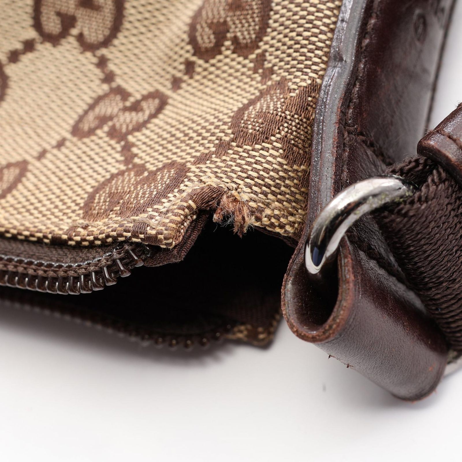 グッチ GUCCI ショルダーバッグ GGキャンバス 145857 ベージュ 
