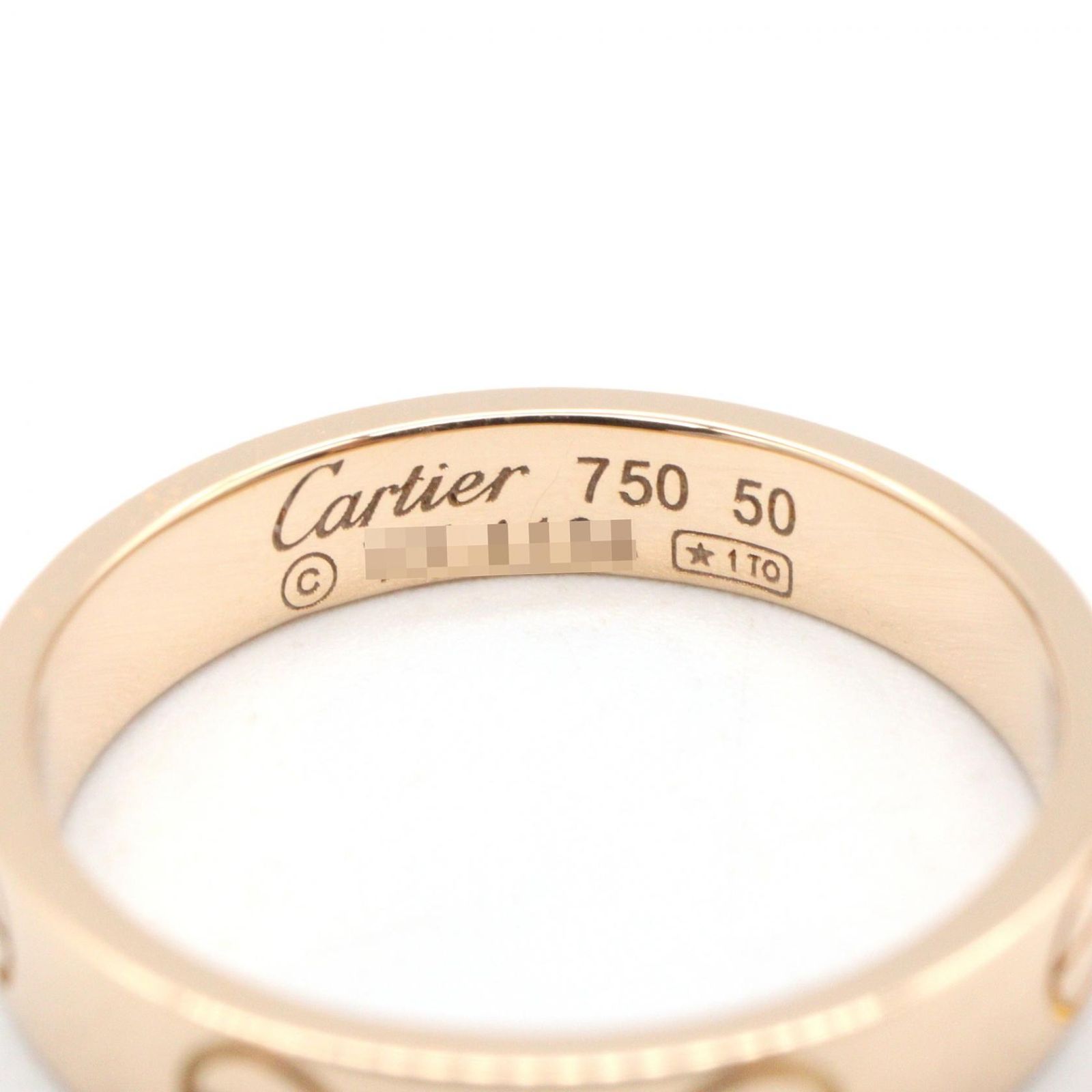 カルティエ CARTIER リング・指輪 ミニラブリング B4085200 K18PG