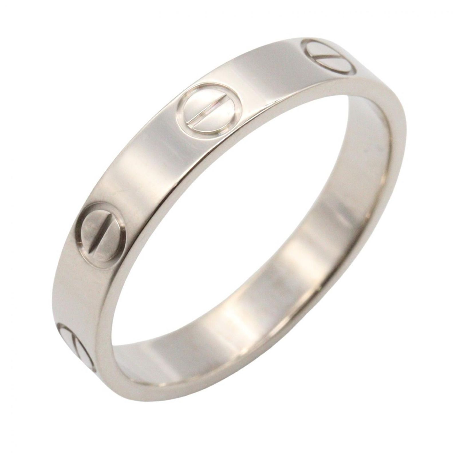 カルティエ CARTIER リング・指輪 ミニラブリング B4085100 K18WG（ホワイトゴールド） ミニラブリング ユニセックス Used A 100,400円