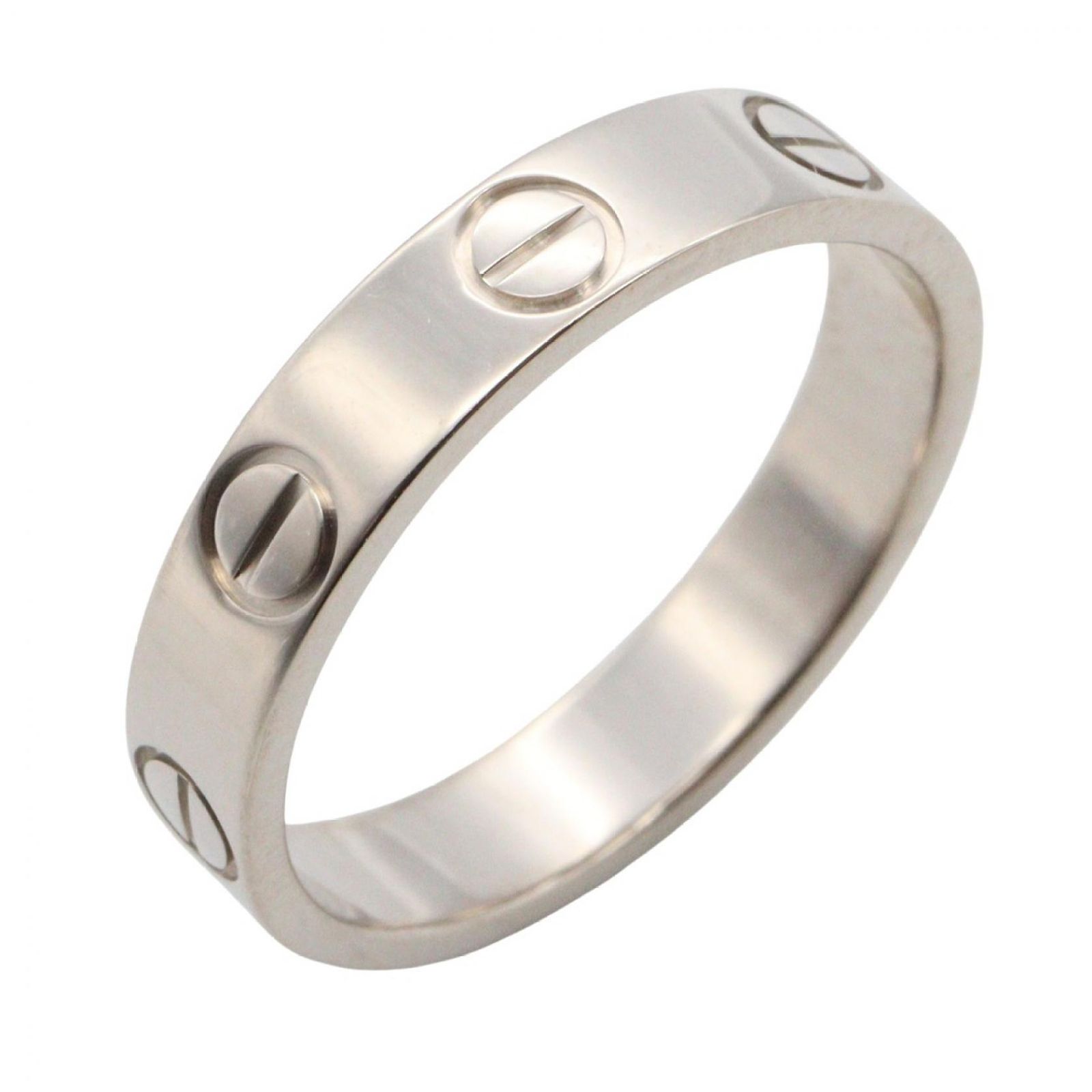カルティエ CARTIER リング・指輪 ミニラブリング B4085148 K18WG（ホワイトゴールド） ミニラブリング ユニセックス Used A