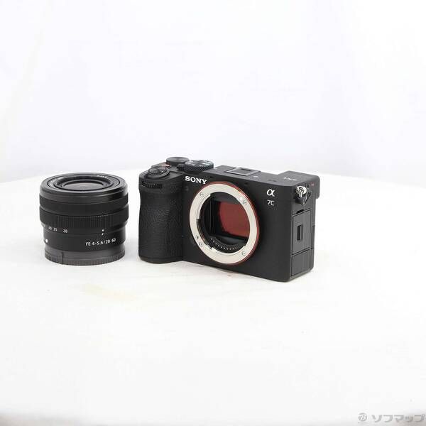 ソフマップ 〔中古品〕 α7C II ズームレンズキット ブラック ILCE-7CM2L【262】