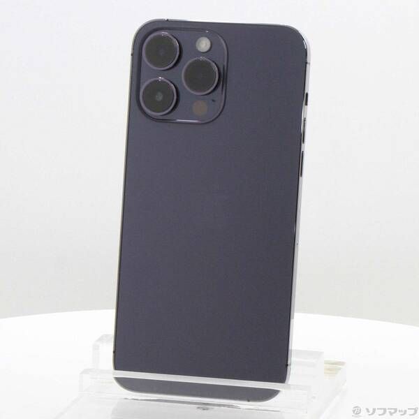 ソフマップ 〔中古品〕 iPhone14 Pro Max 256GB ディープパープル MQ9E3J／A SIMフリー【305】