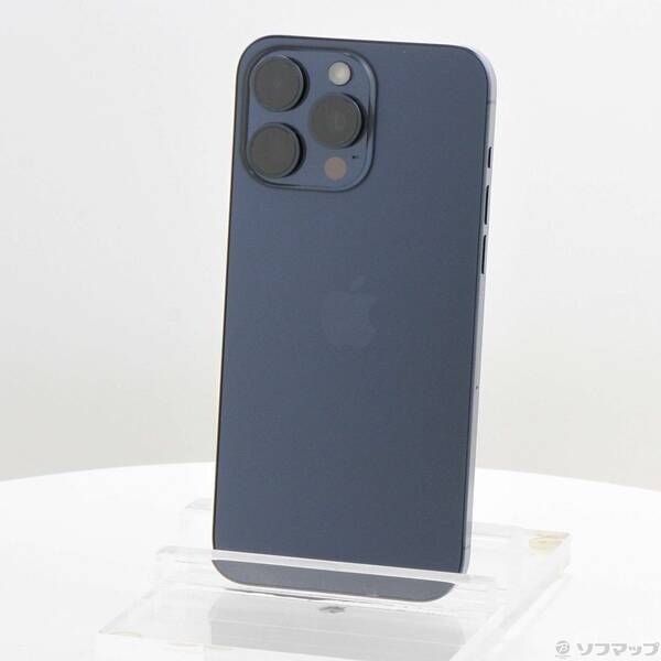 ソフマップ 〔中古品〕 iPhone15 Pro Max 512GB ブルーチタニウム MU6X3J／A SIMフリー【305】