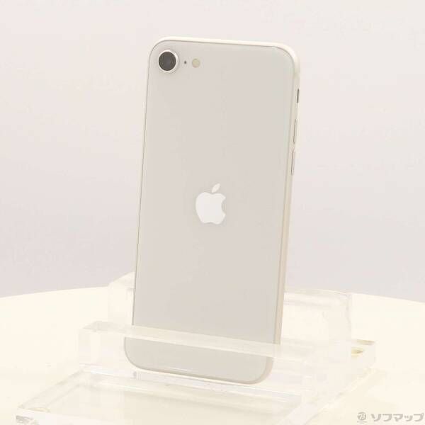 ソフマップ 〔中古品〕 iPhone SE 第3世代 64GB スターライト MMYD3J／A SIMフリー【352】