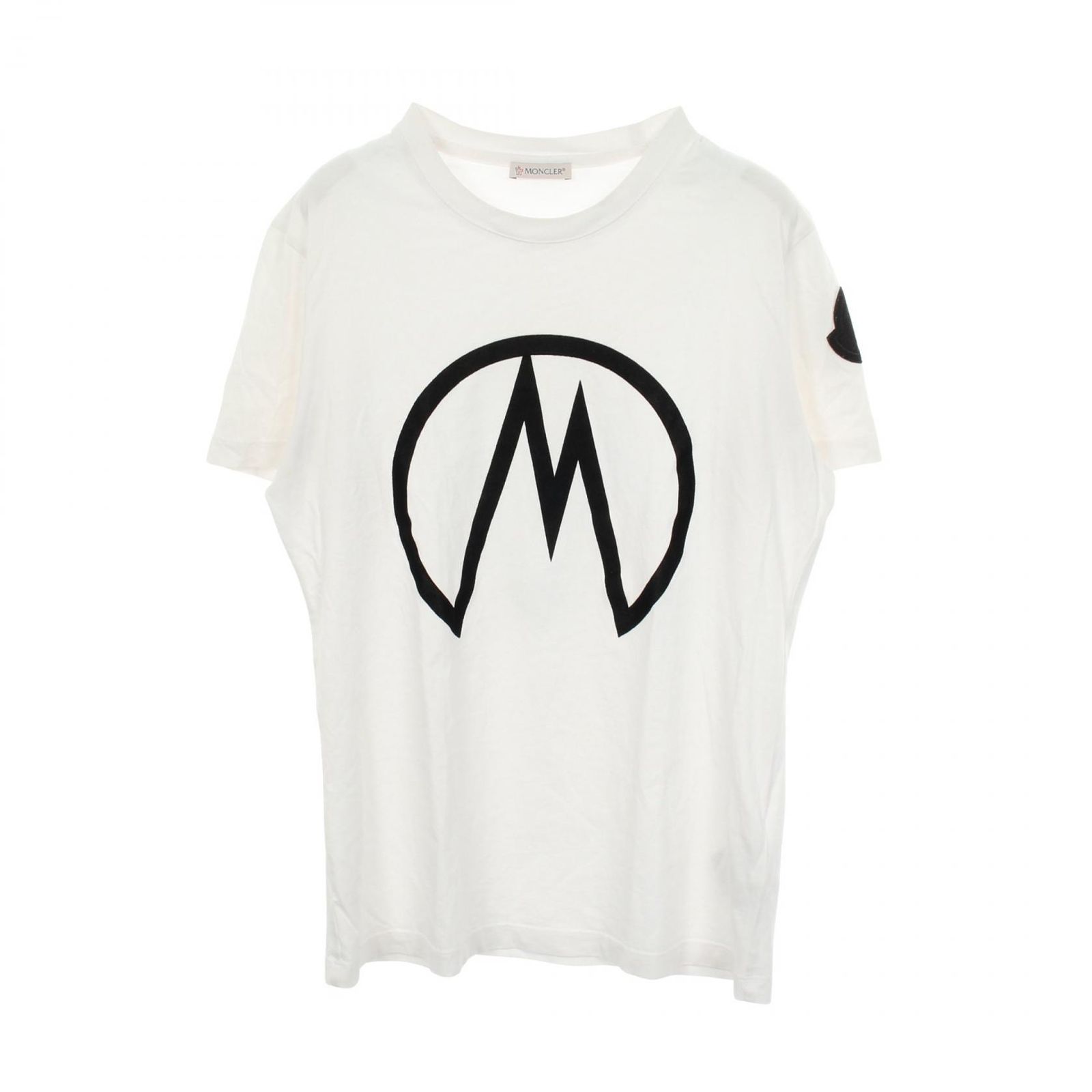 モンクレール MONCLER 半袖Tシャツ ロゴ クルーネック コットン Tシャツ メンズ Used B