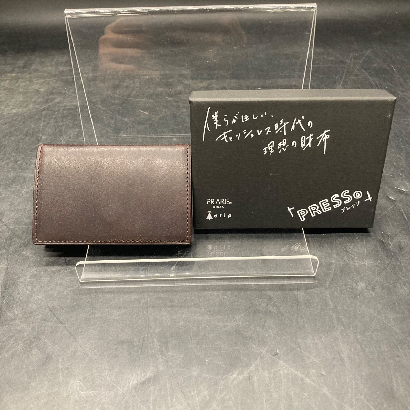 KS269 PRAIRIE GINWA 3つ折り財布 (馬革)