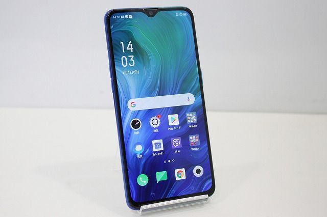 スマートフォン 本体 Reno A CPH1983 OPPO SIMフリー SIMフリー 赤ロム保証 128GB グリーン