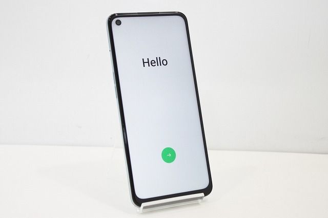スマートフォン 本体 Reno5 A CPH2199 OPPO SIMフリー SIMフリー 赤ロム保証 128GB ブルー