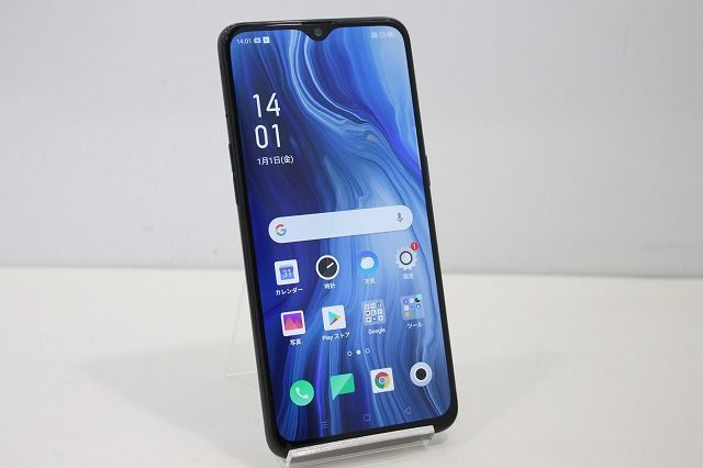 スマートフォン 本体 Reno A CPH1983 OPPO SIMフリー SIMフリー 赤ロム保証 64GB ブラック