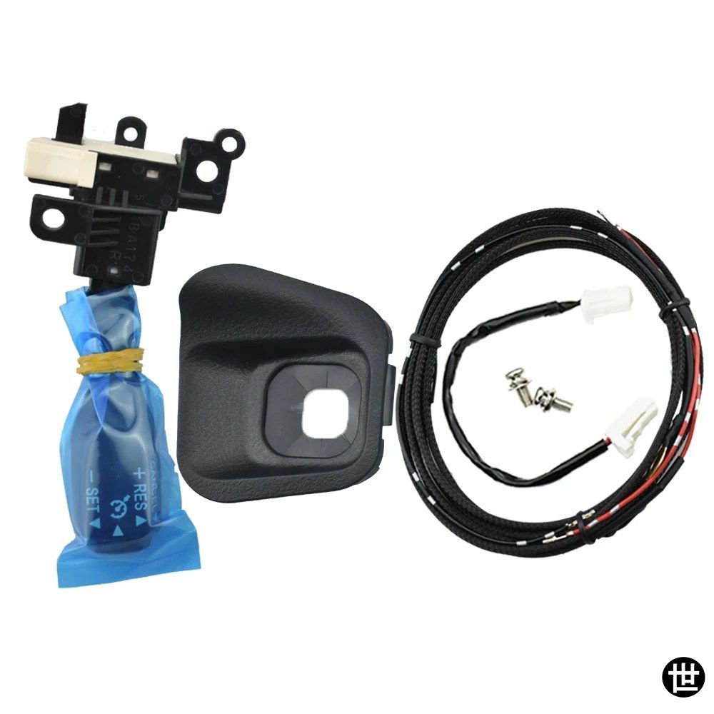 トヨタ ランドクルーザー LC200 LC76 用ステアリングホイール クルーズコントロールスイッチ 84632-34011 45186-60050-C0 45186-60050-E0
