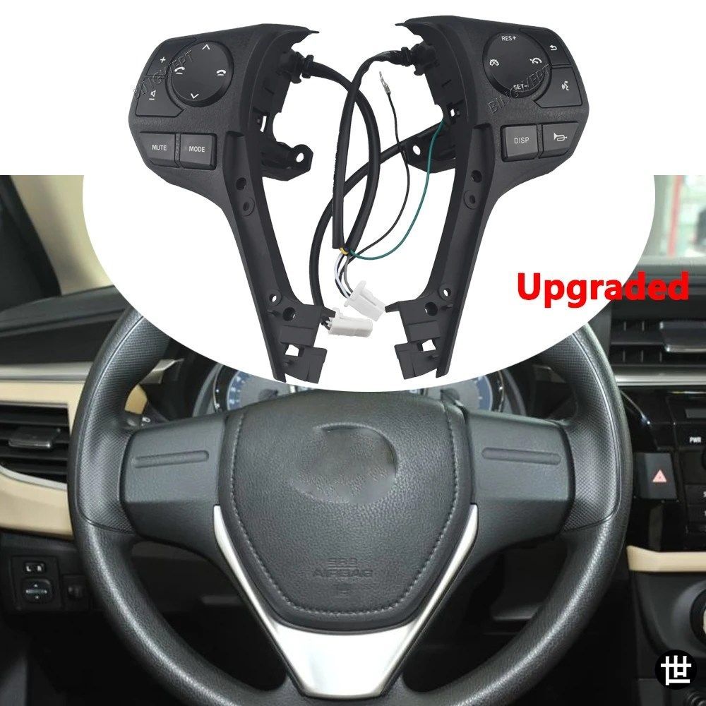 ステアリングホイールボタン 84250-02560 8425002560 BLUETOOTH 電話 クルーズコントロール ボリューム ボタン トヨタ カローラ 2014 -2018