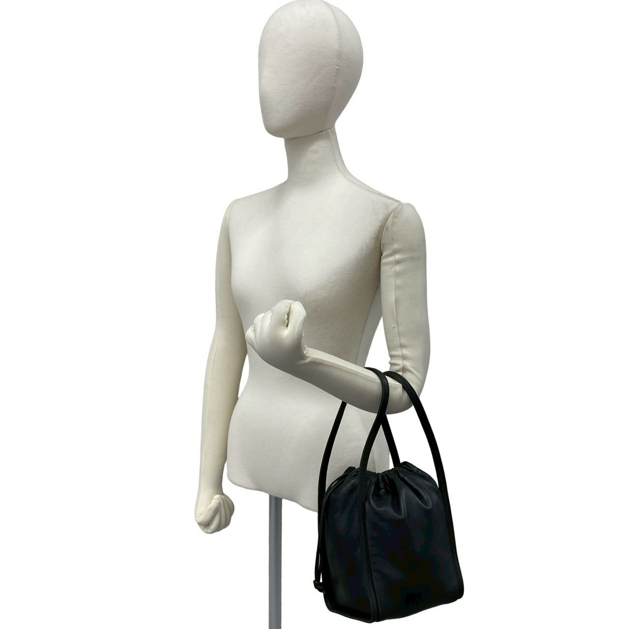 極 美品 袋付き LOEWE ロエベ ヴィンテージ アナグラム ロゴ ナッパ
