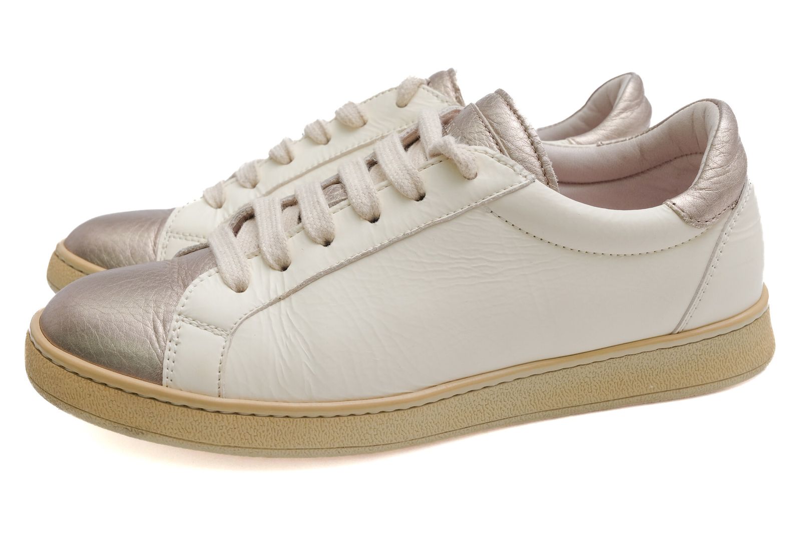 ブルネロクチネリ／BRUNELLO CUCINELLI シューズ スニーカー 靴 ローカット レディース 女性 女性用 レザー 革 本革 オフホワイト 白 ホワイト