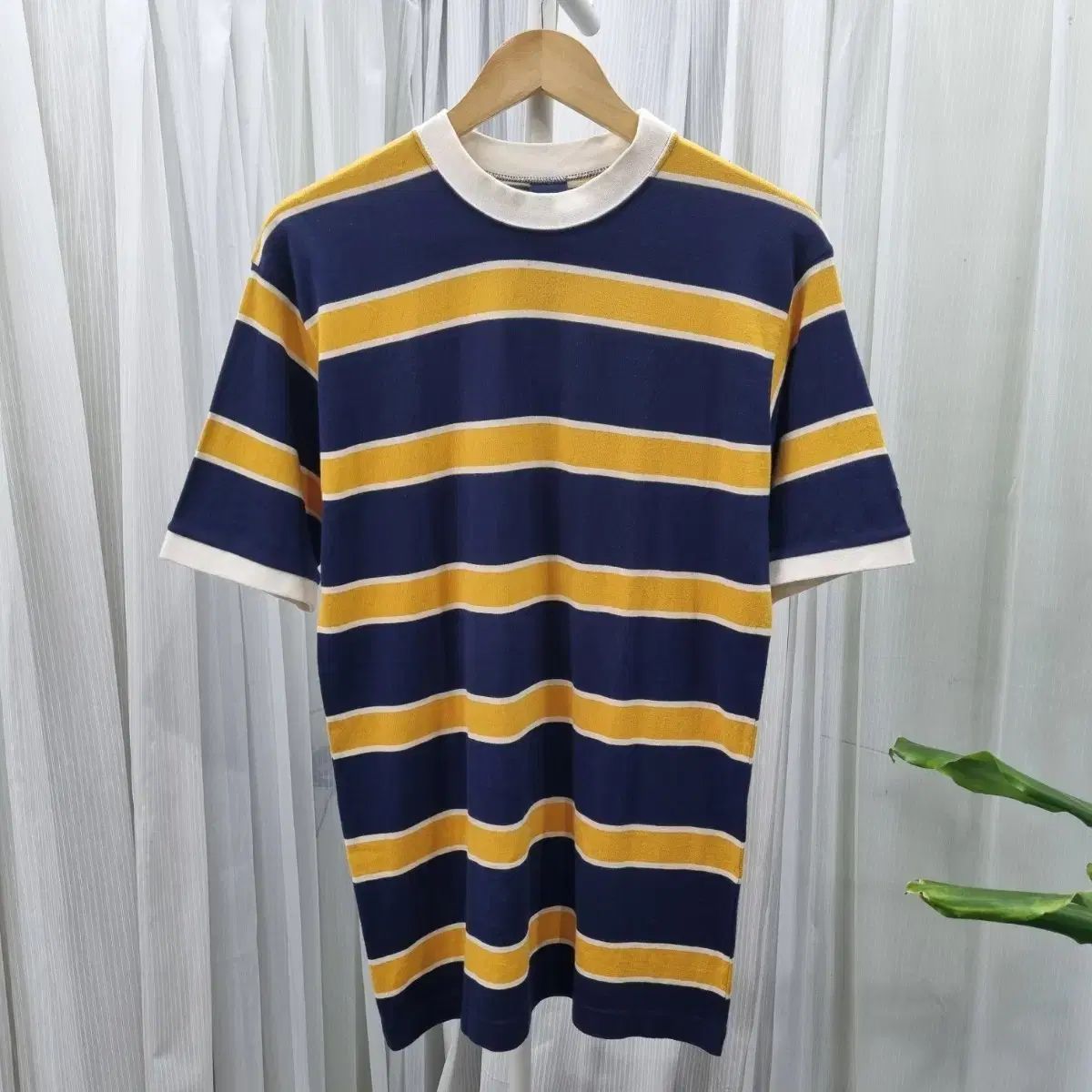 90's オールド STUSSY オーストラリア版 ストライプ 半袖 Tシャツ 2098