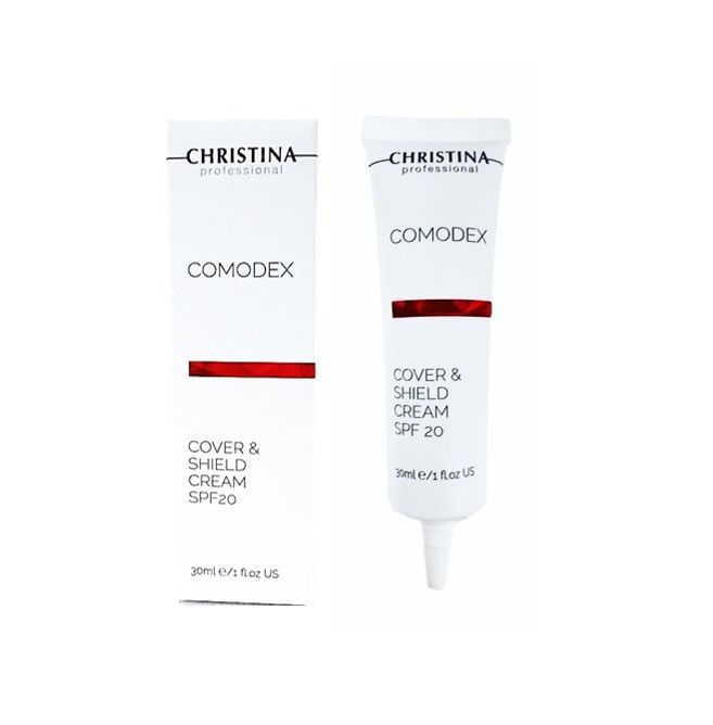 クリスティーナ CHRISTINA コモデックス カバー&シールドクリーム 30ml SPF20