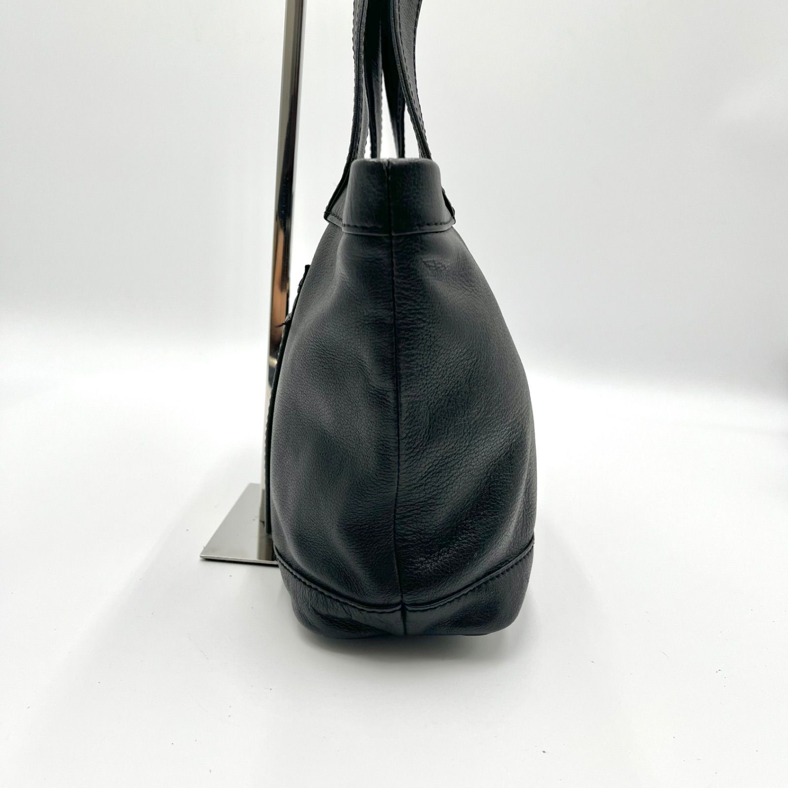 極美品◎See By Chloe シーバイクロエ レザー トートバッグ ブラック