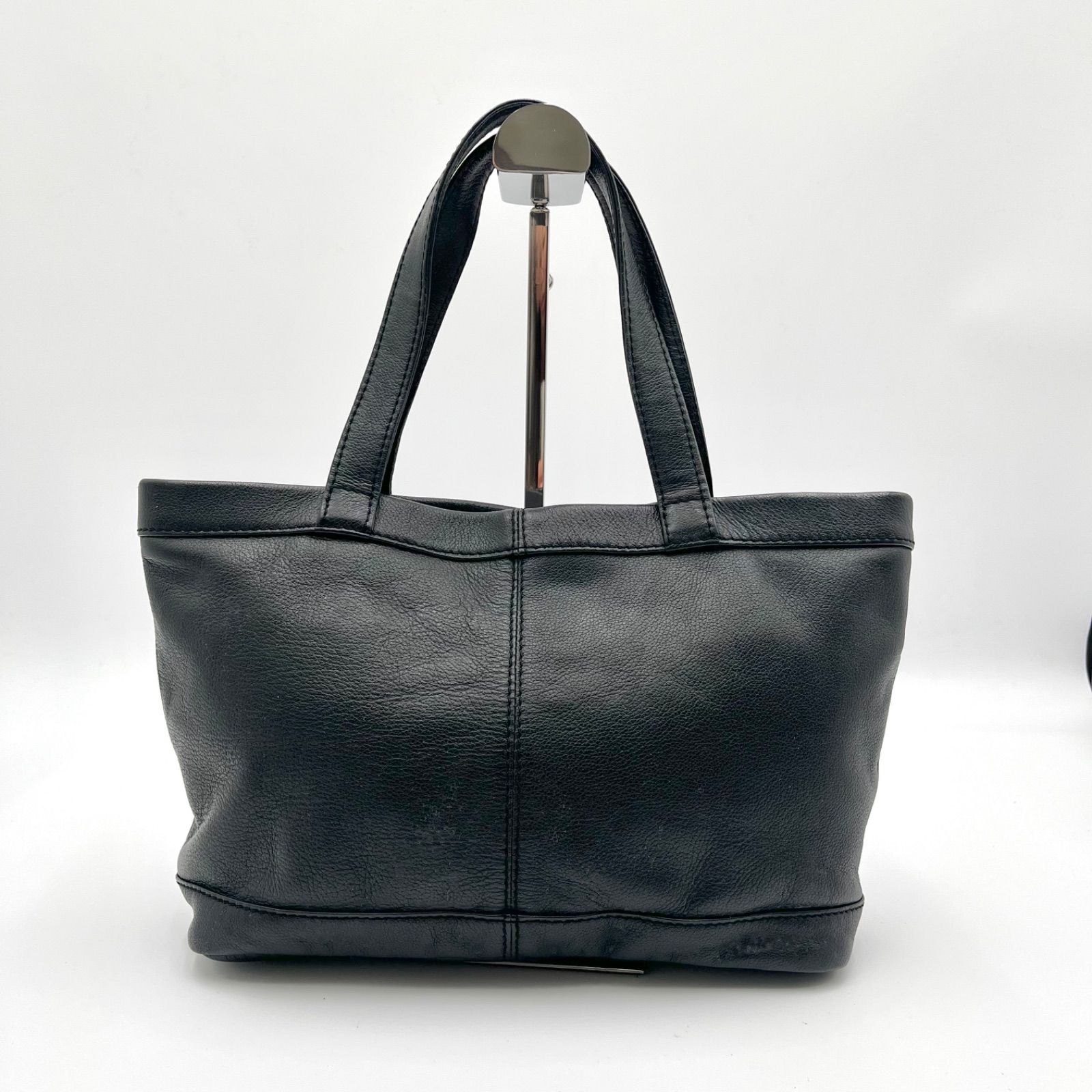 極美品◎See By Chloe シーバイクロエ レザー トートバッグ ブラック