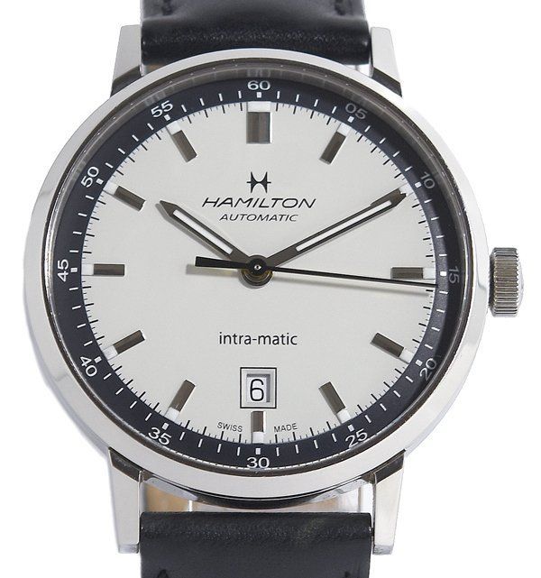 良品 HAMILTON ハミルトン アメリカン クラシック Intra-Matic Auto H384250 H38425720 自動巻き メンズ