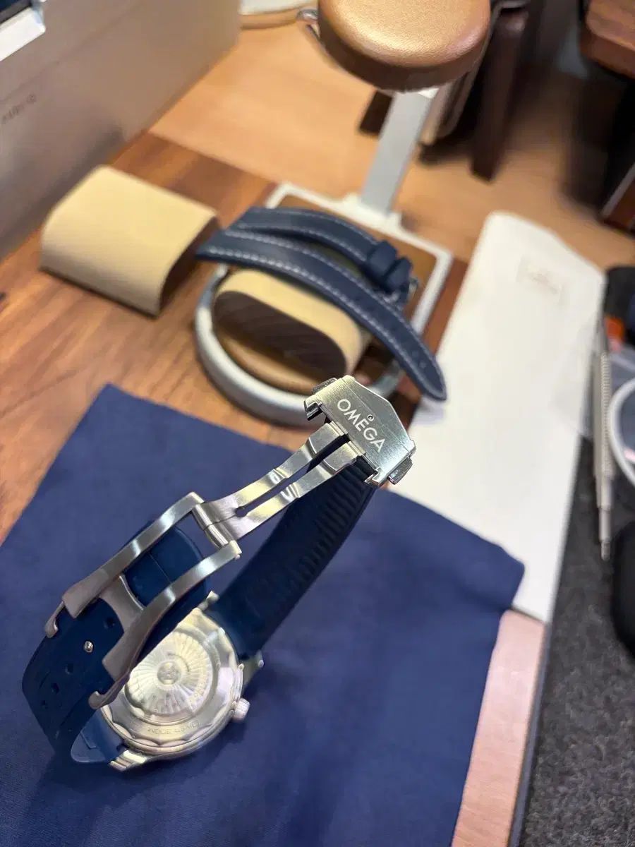 オメガ シーマスター ラバー ストラップ 出品