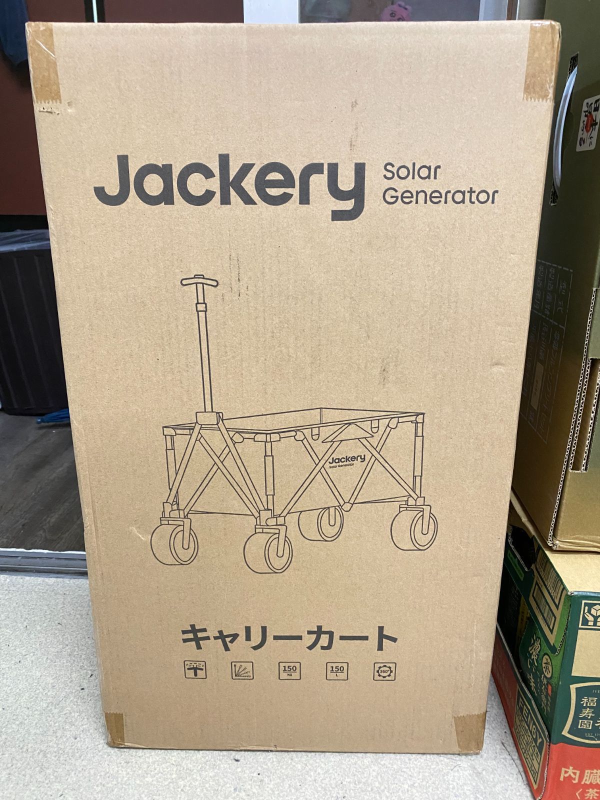 ○Jackery ジャクリ キャリー キャリーカート キャリーワゴン