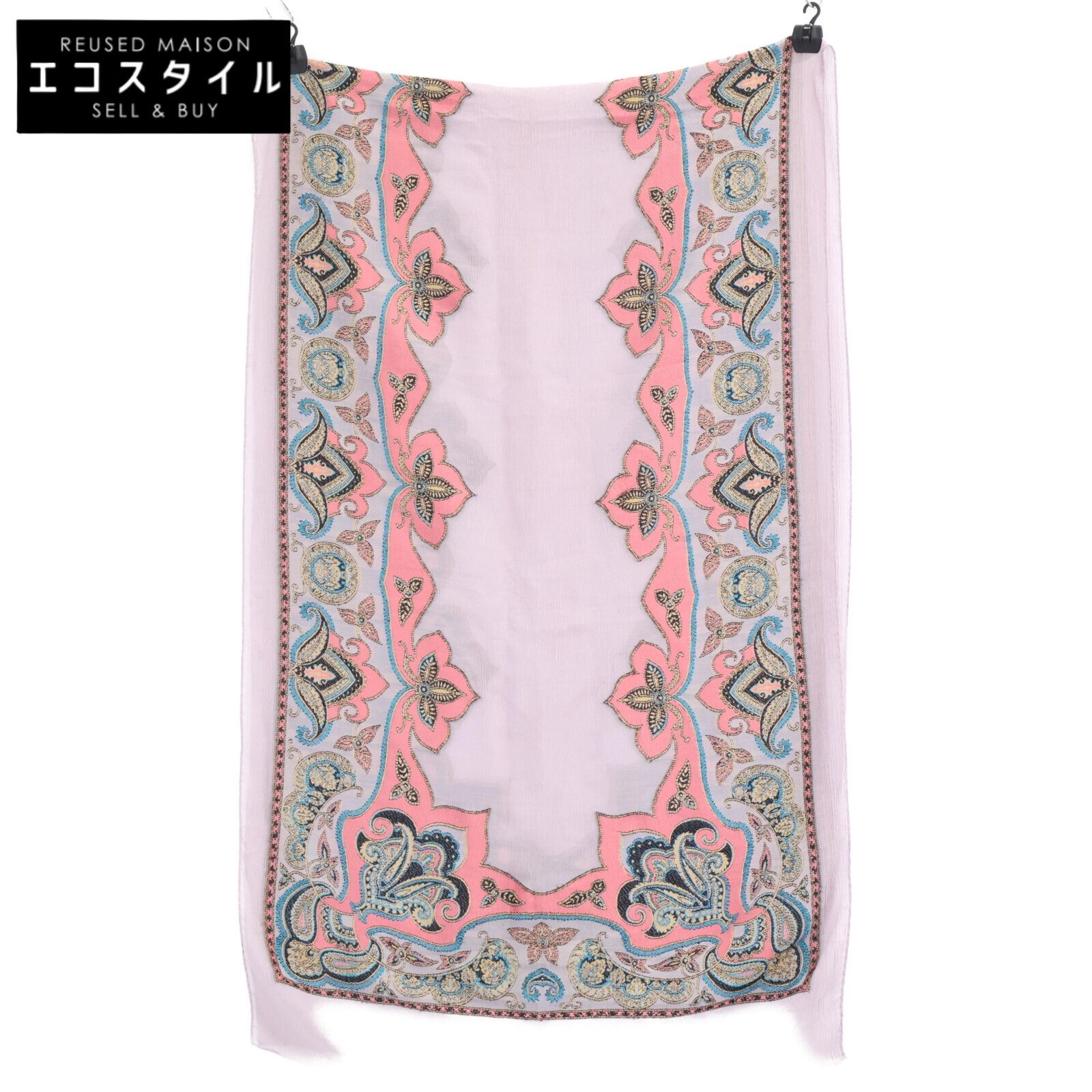 ETRO　エトロ　【国内正規】192-16003-9903 総柄 シルク混
