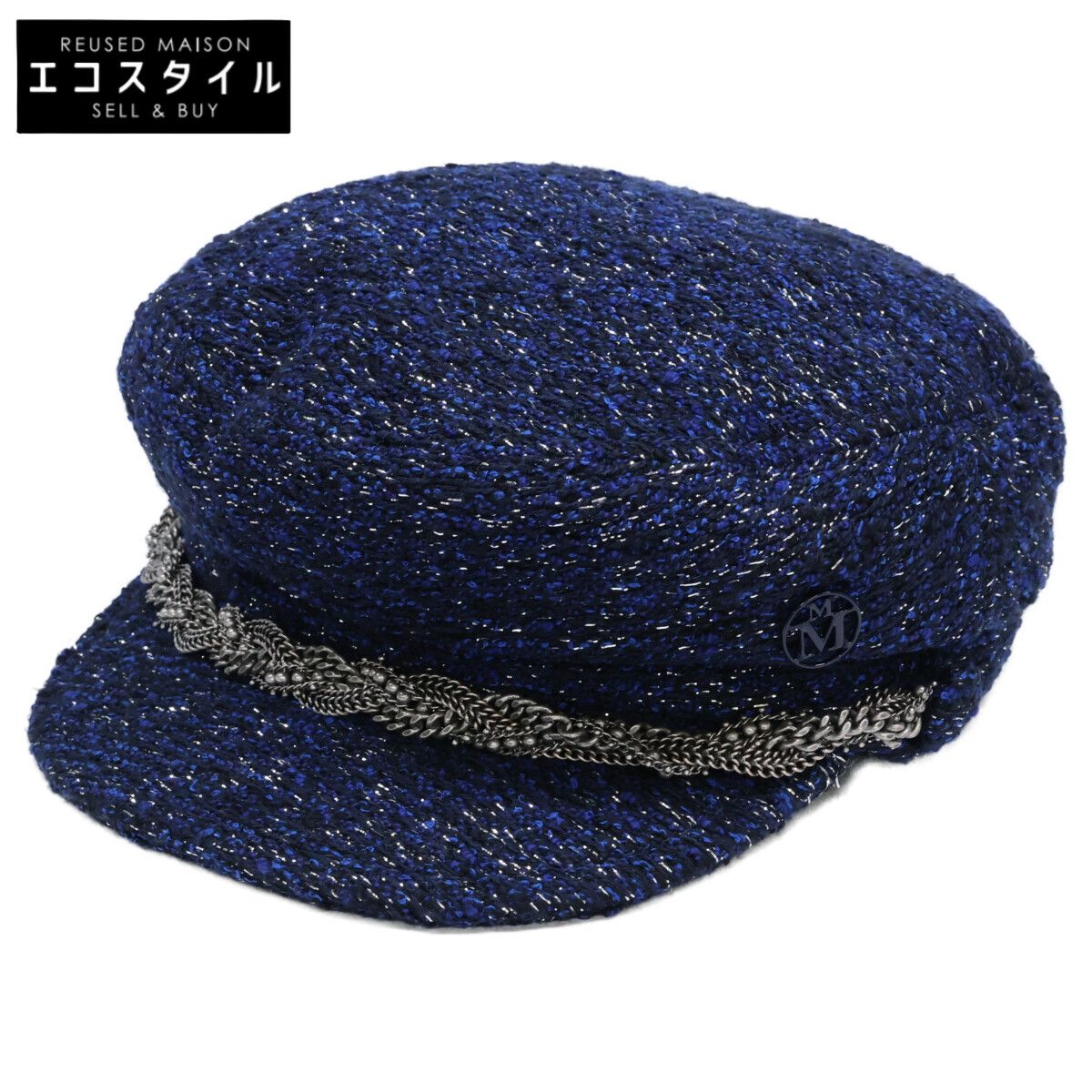 MAISON MICHEL　メゾンミッシェル　【新品未使用】2213050001 NEW ABBY HAT ニューアビー ツイード ハット　M