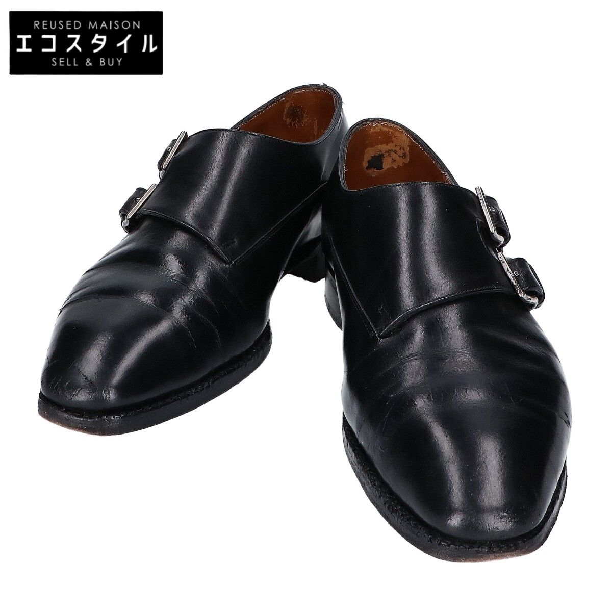 JOHNLOBB ジョンロブ CHAPEL レザー ダブルモンクストラップ - メルカリ