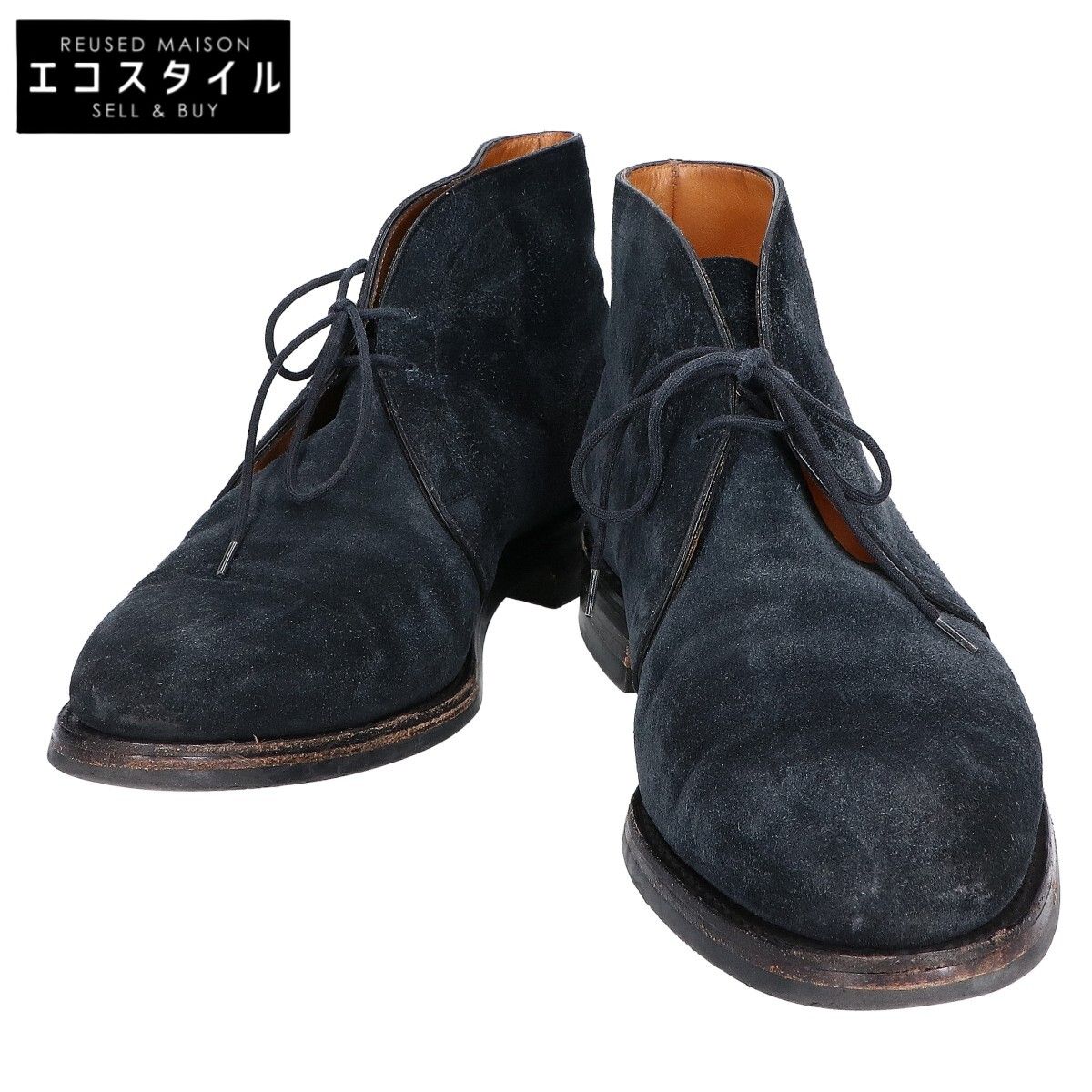 JOHNLOBB ジョンロブ KENT ケント 8695ラスト スエード チャッカブーツ 7 1/2E