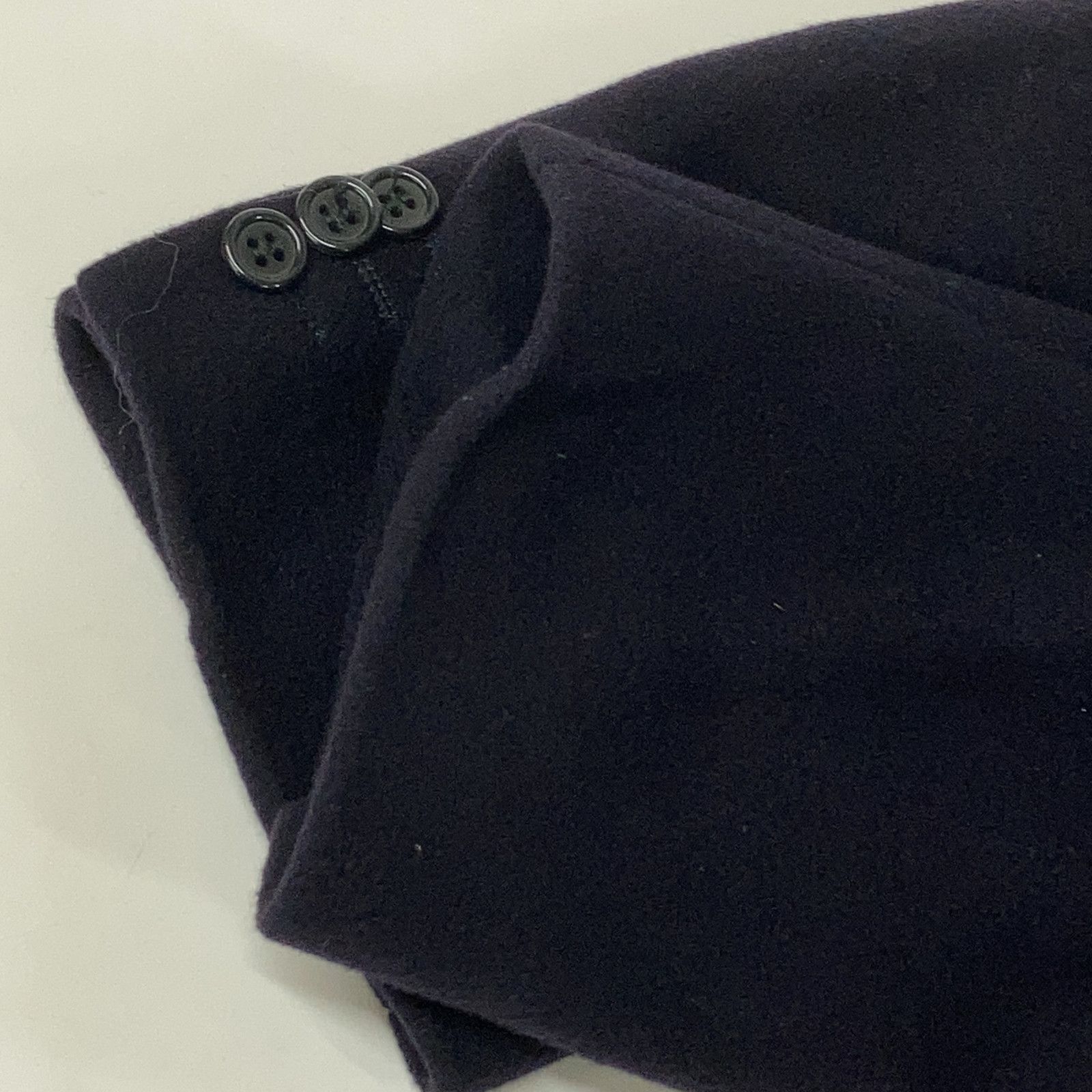 Harrods ハロッズ 【Berwin】ネイビー カシミヤ100 ロングコート 