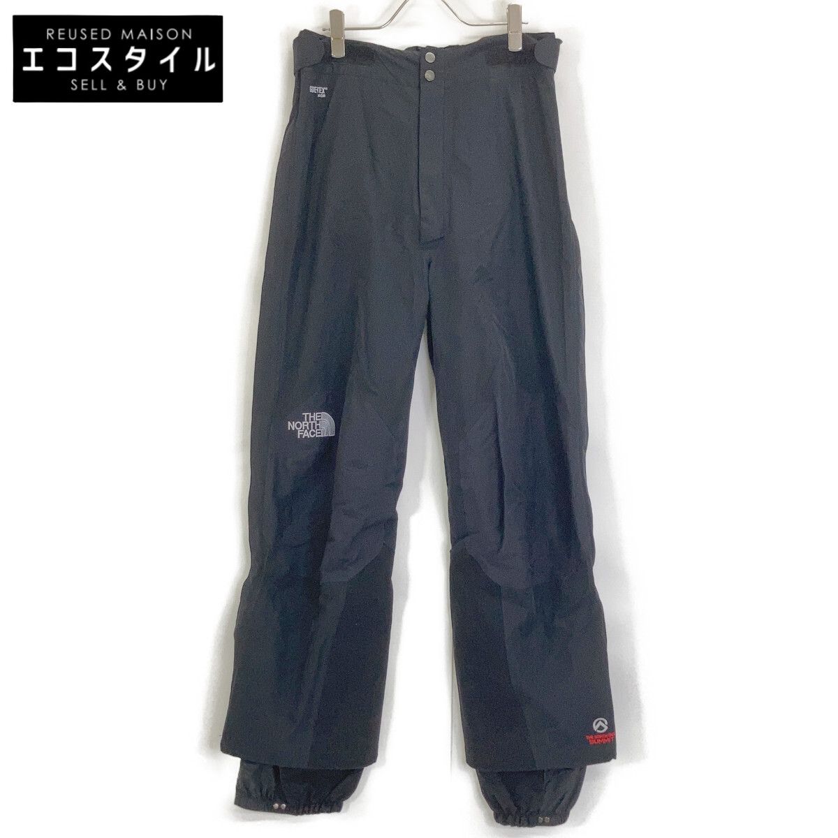 THE NORTH FACE　ノースフェイス　NP15651 ブラック サミットシリーズ ゴアテックス MOUNTAIN BIB/マウンテンビブ スキーウェア　L