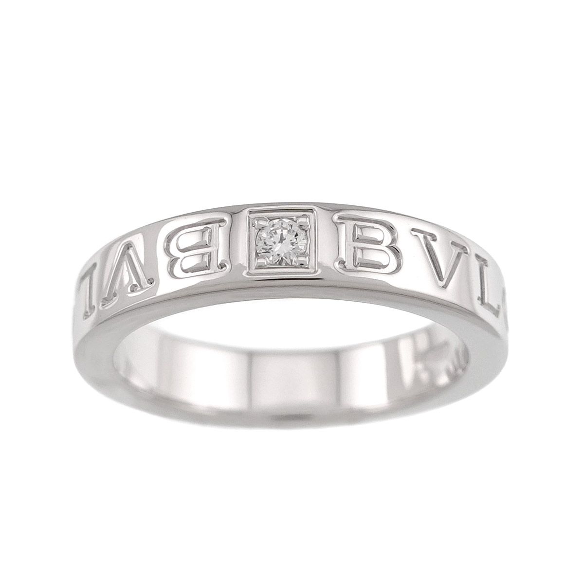 ブルガリ BVLGARI ビーゼロワン エッセンシャル 10号 リング ダイヤ 