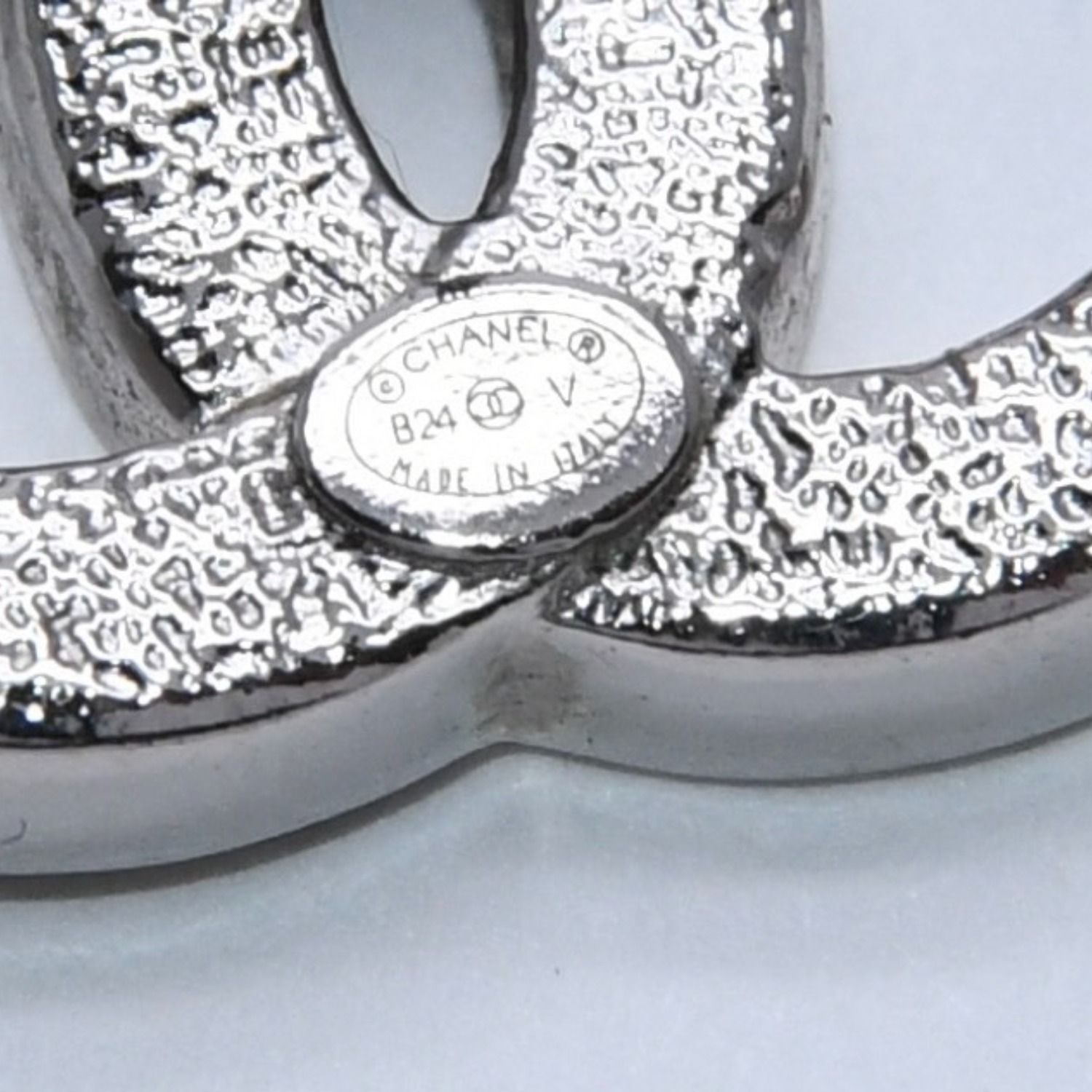 CHANEL シャネル ココマーク ピアス 重量約2.34g B24V刻印 ライン