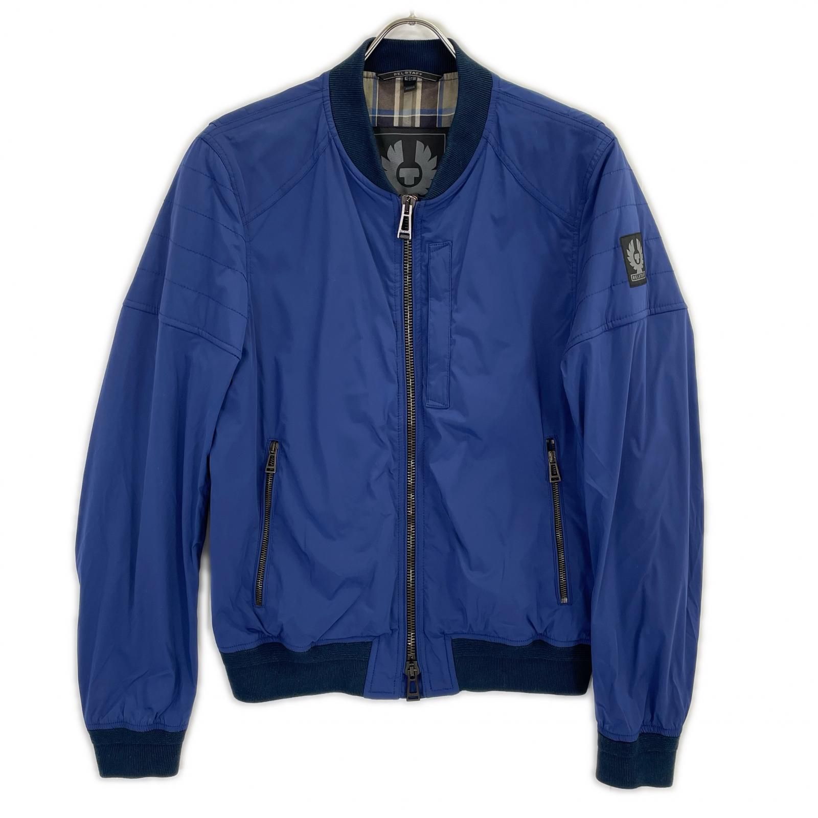 BELSTAFF ベルスタッフ 71020201 ブルー ナイロン混 ブルゾン 48 