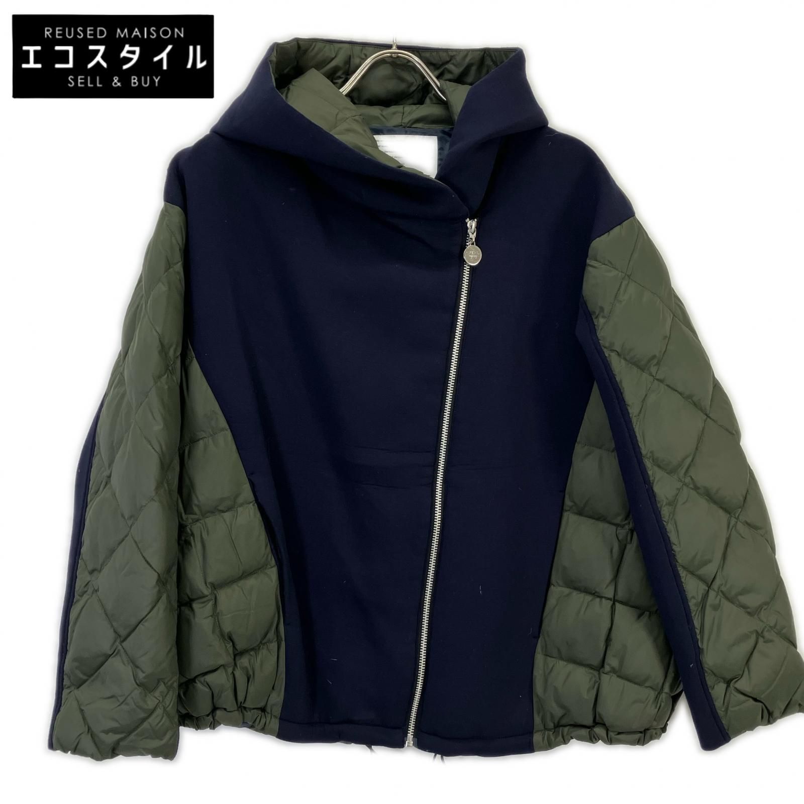 MARECHAL TERRE　マルシャルテル　ZMT205CO122A ナイロン切り替え ドッキング ダウンジャケット　2