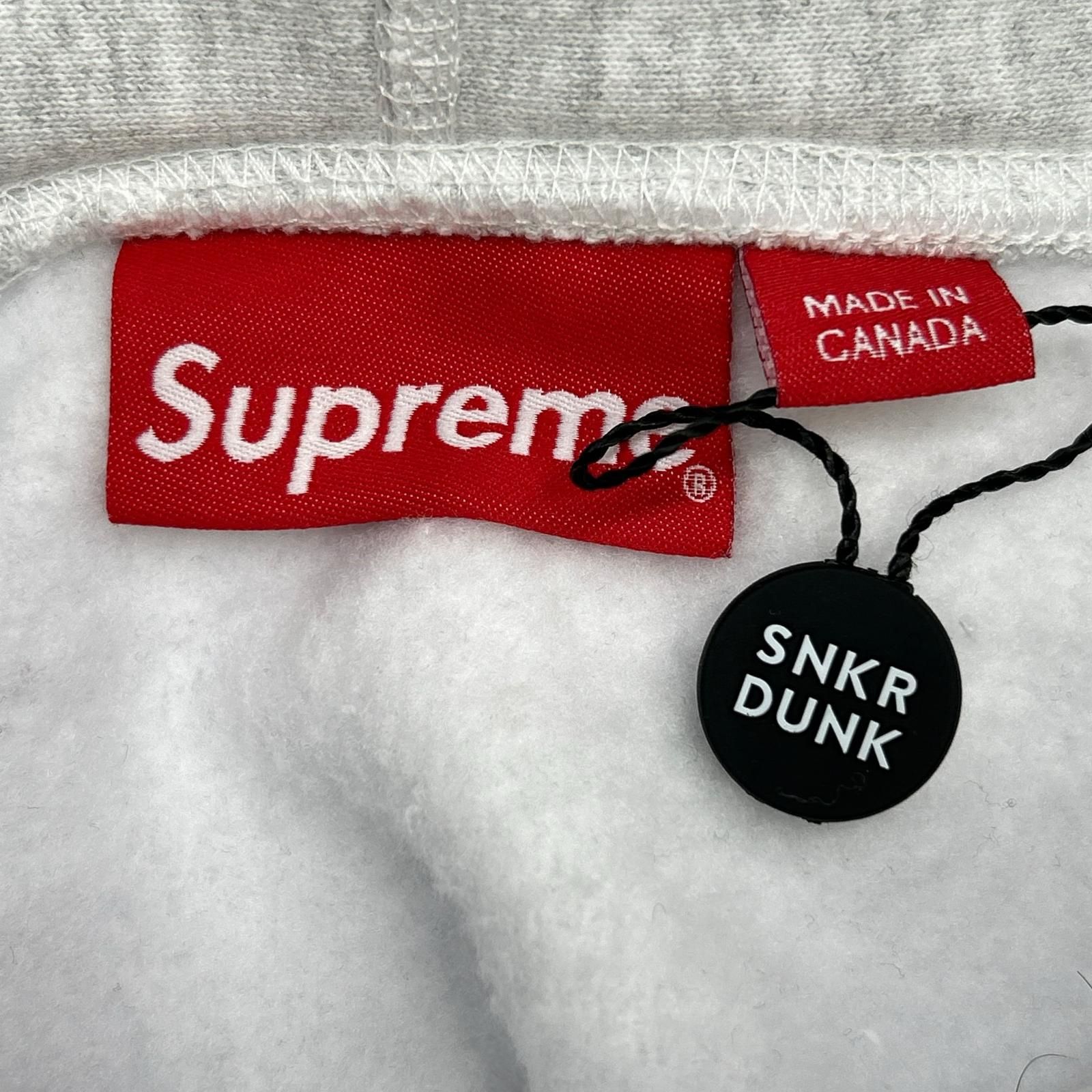 Supreme シュプリーム 23AW アッシュグレー Box Logo Hooded 