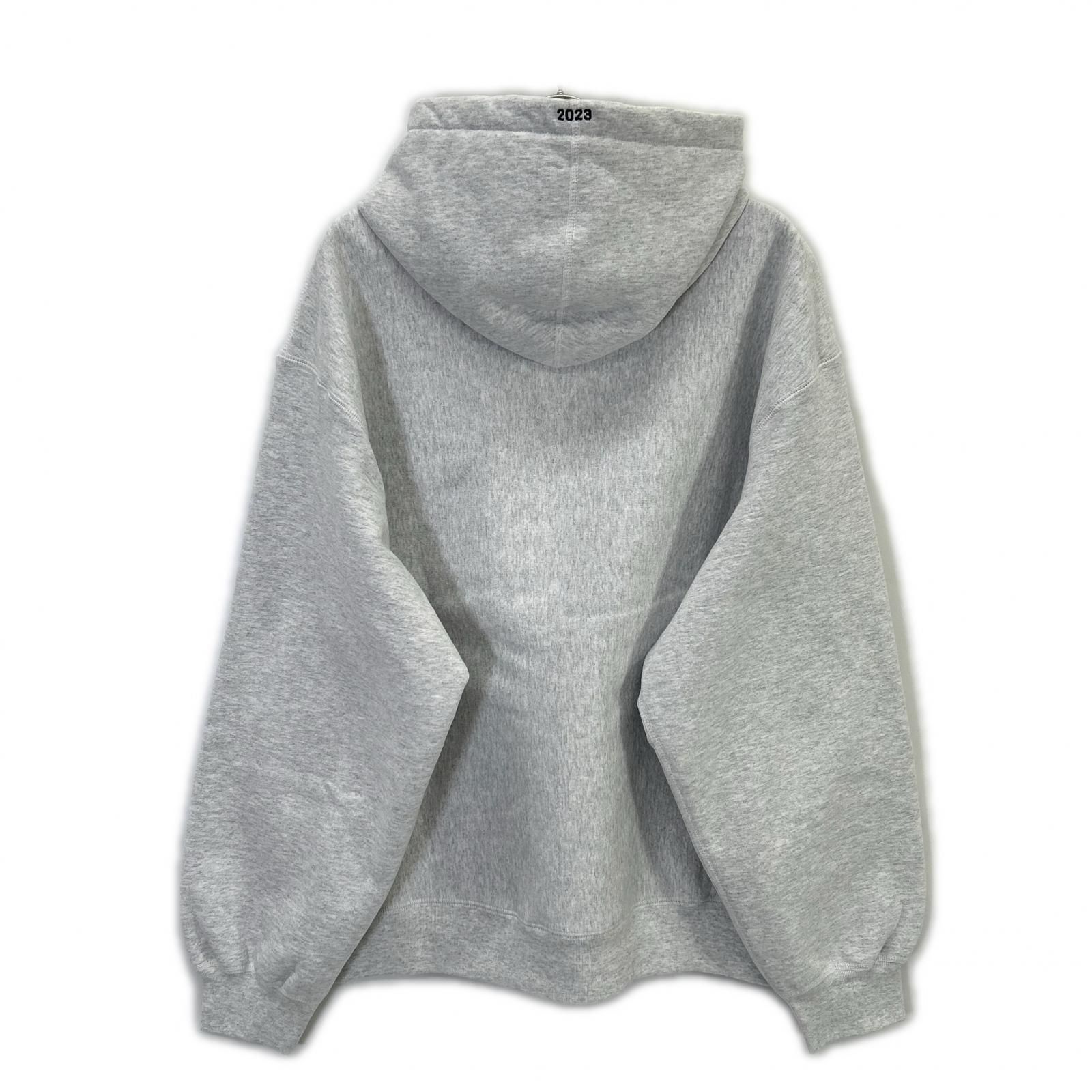 Supreme シュプリーム 23AW アッシュグレー Box Logo Hooded
