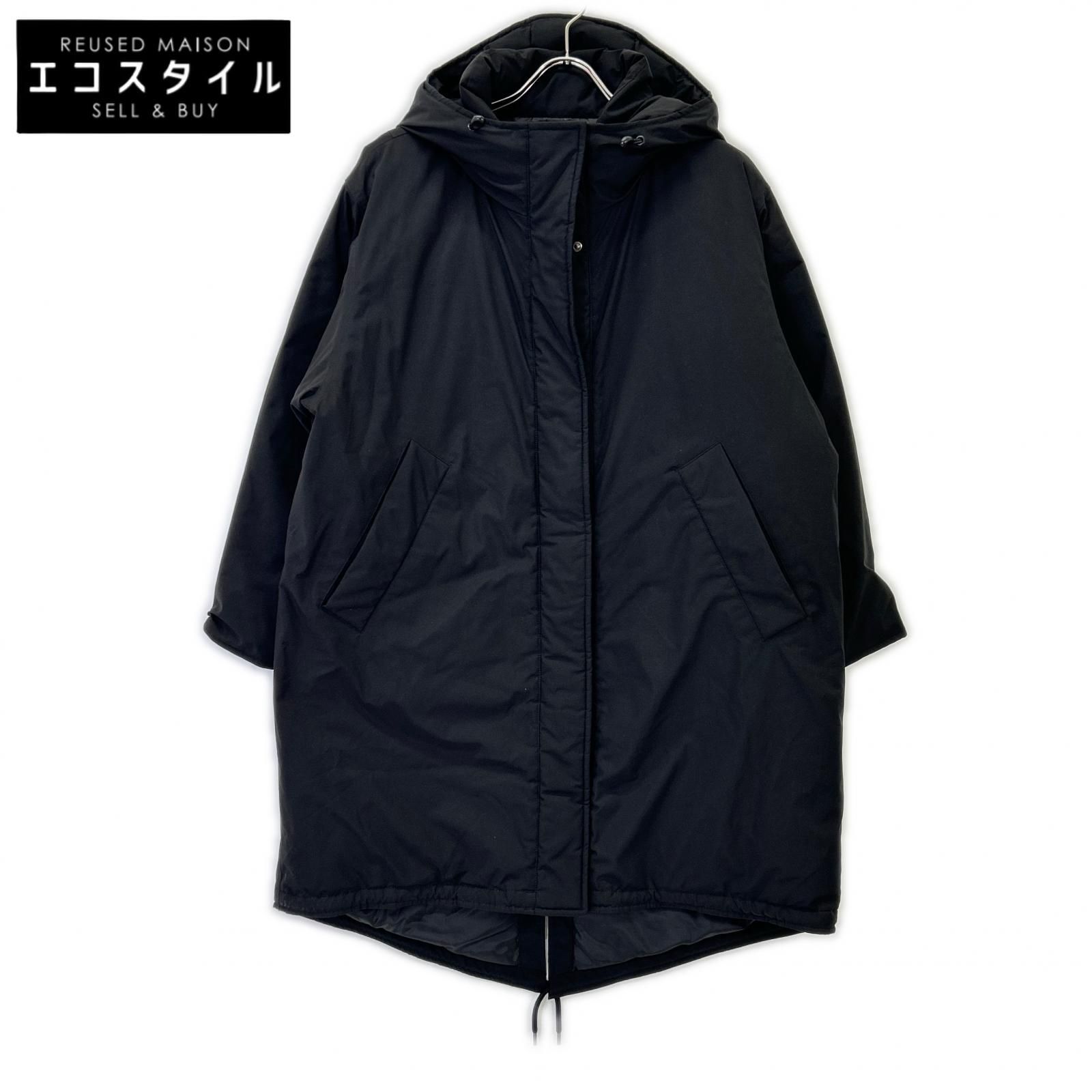 Spick&Span　スピック＆スパン　ブラック 24-020-200-8020 ダウンコート　36