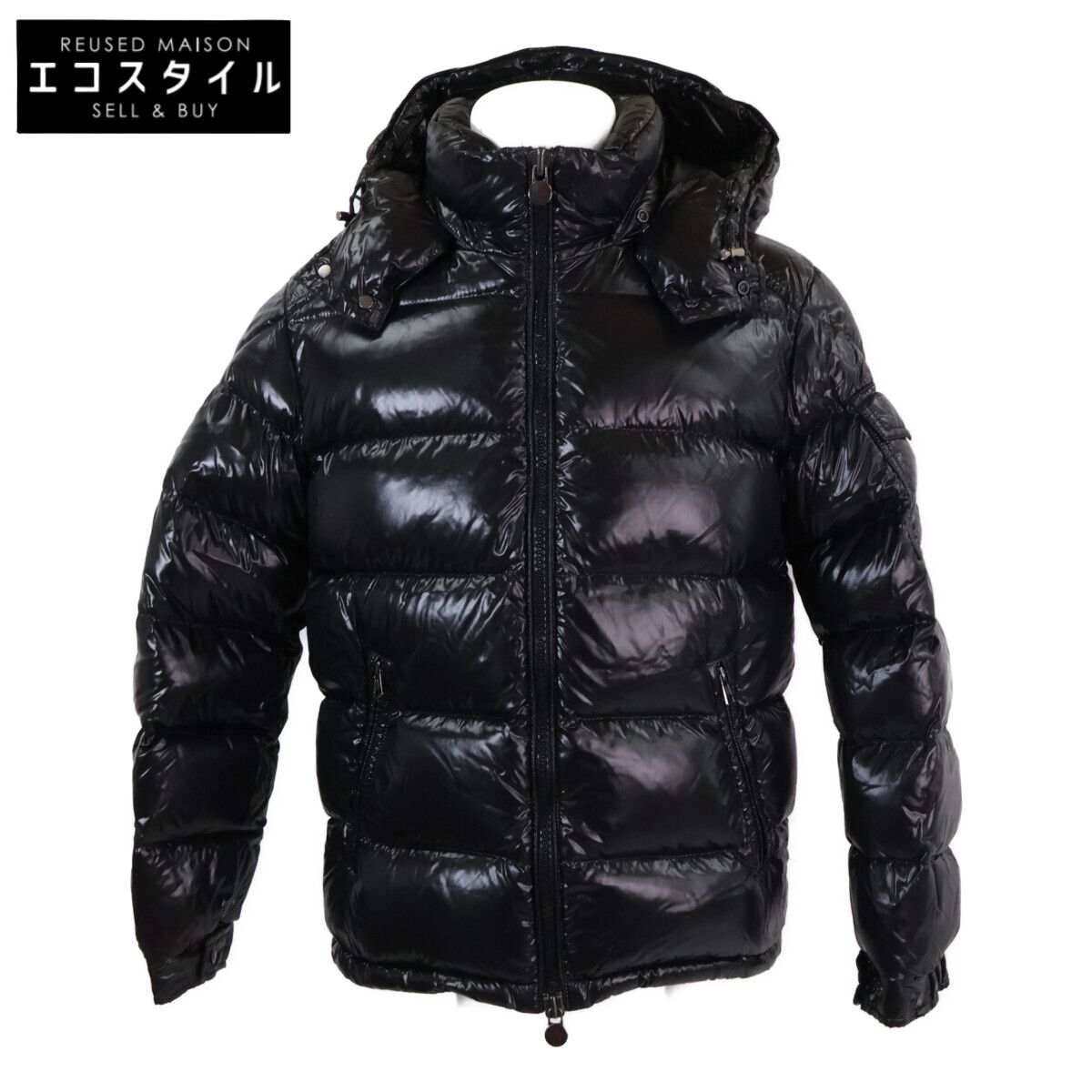 MONCLER　モンクレール　ブラック MAYA マヤ ダウンジャケット　1