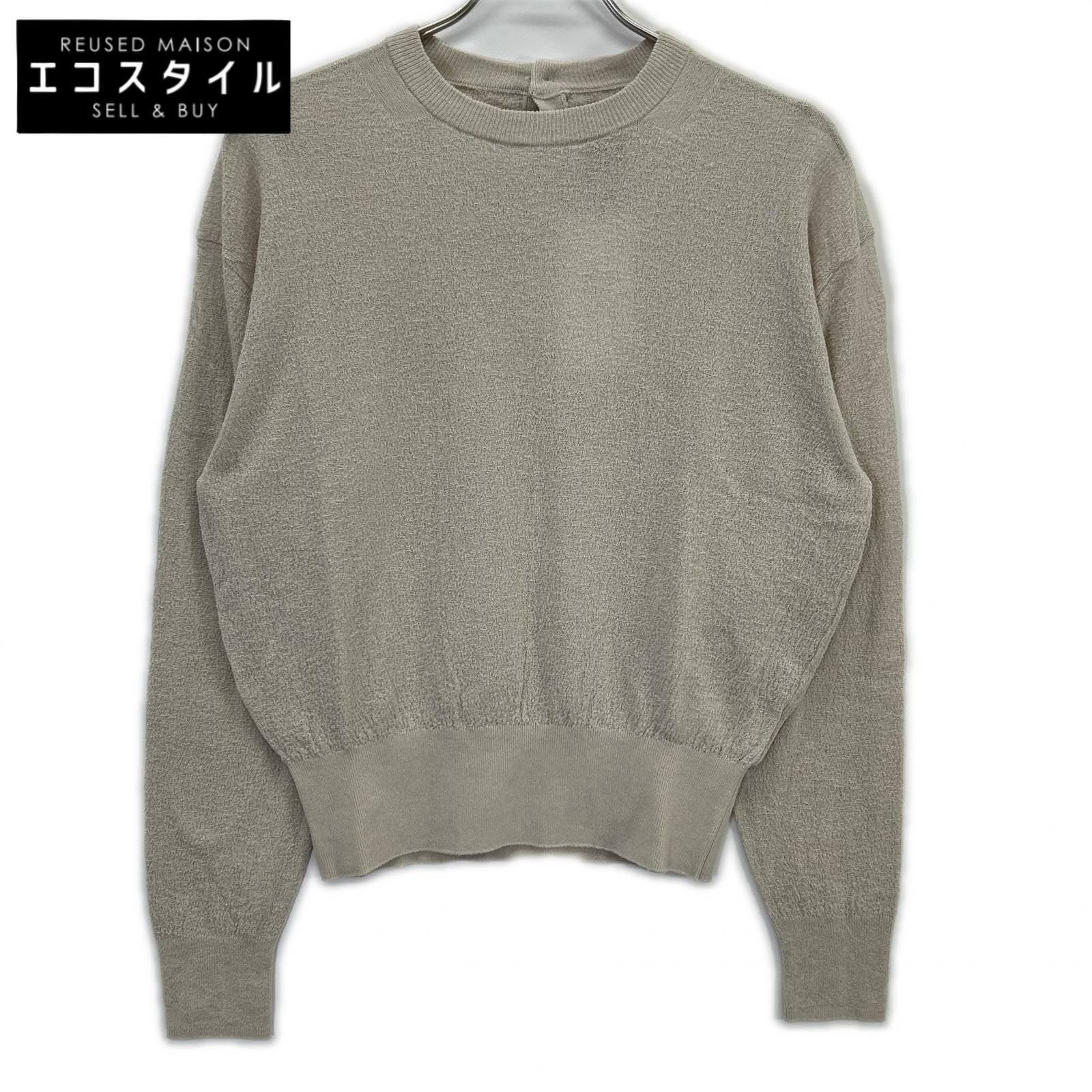 BATONER　バトナー　BN-26SL-027 ベージュ AMUNDSEN BACK HENLEY NECK　1