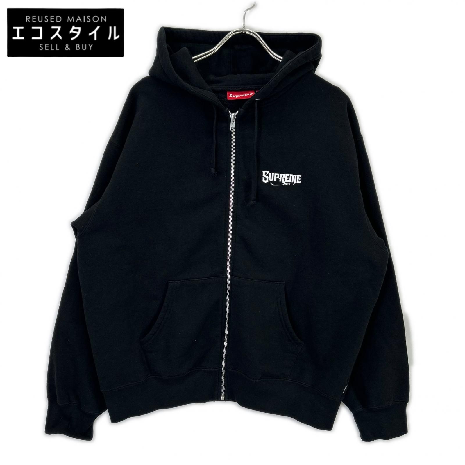 Supreme　シュプリーム　24AW ブラック Mister Cartoon Zip Up Hooded　M
