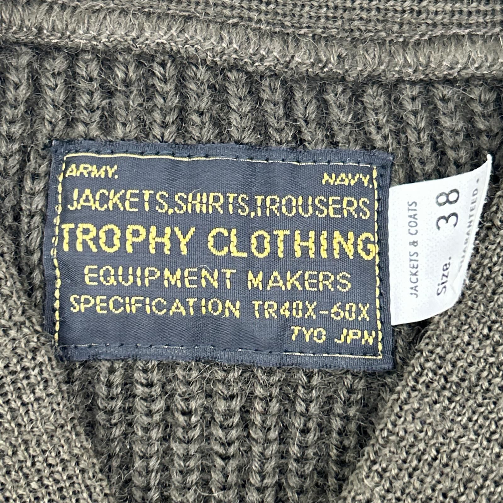 TROPHY CLOTHING トロフィークロージング ダークオリーブ TYPE A-1 