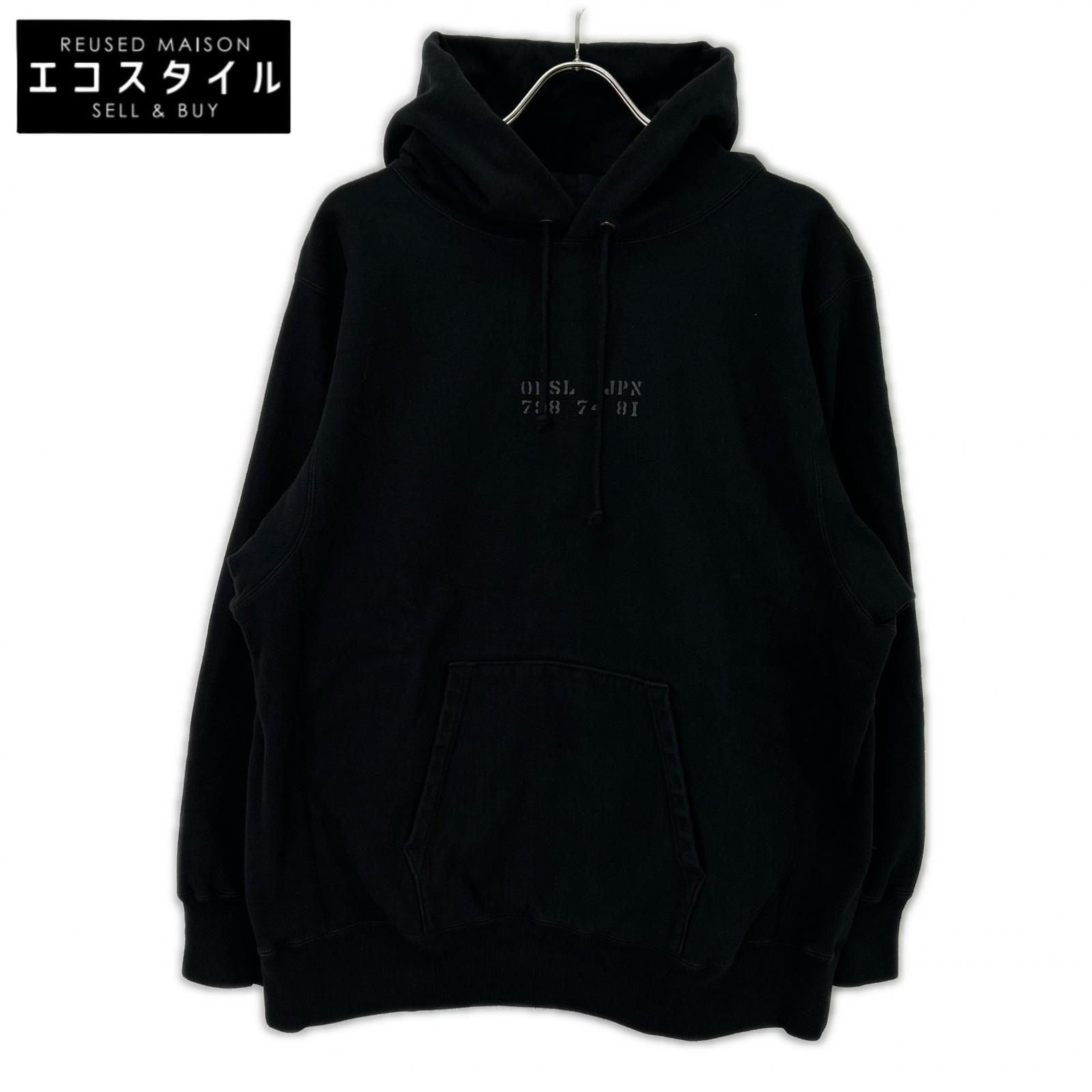 orslow　オアスロウ　ブラック Heavy Weight Vintage Hoody ヘビーウェイトヴィンテージフーディ　4