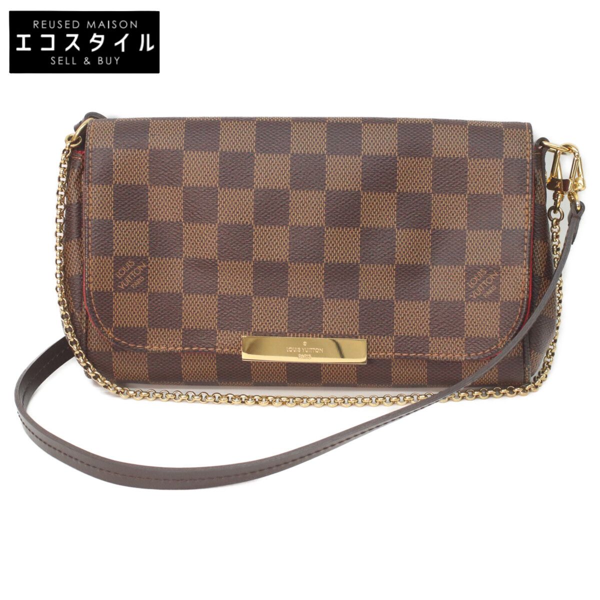 LOUIS VUITTON ルイヴィトン N41276 ダミエ フェイボリットPM 美品 