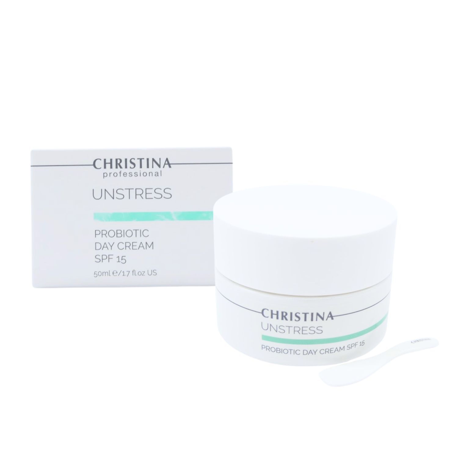 CHRISTINA クリスティーナ　アンストレス プロバイオティック　デイクリーム　SPF15　50ml 日焼け止め 紫外線対策