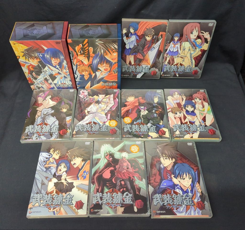 アニメDVD 初回)武装錬金 全9巻 セット