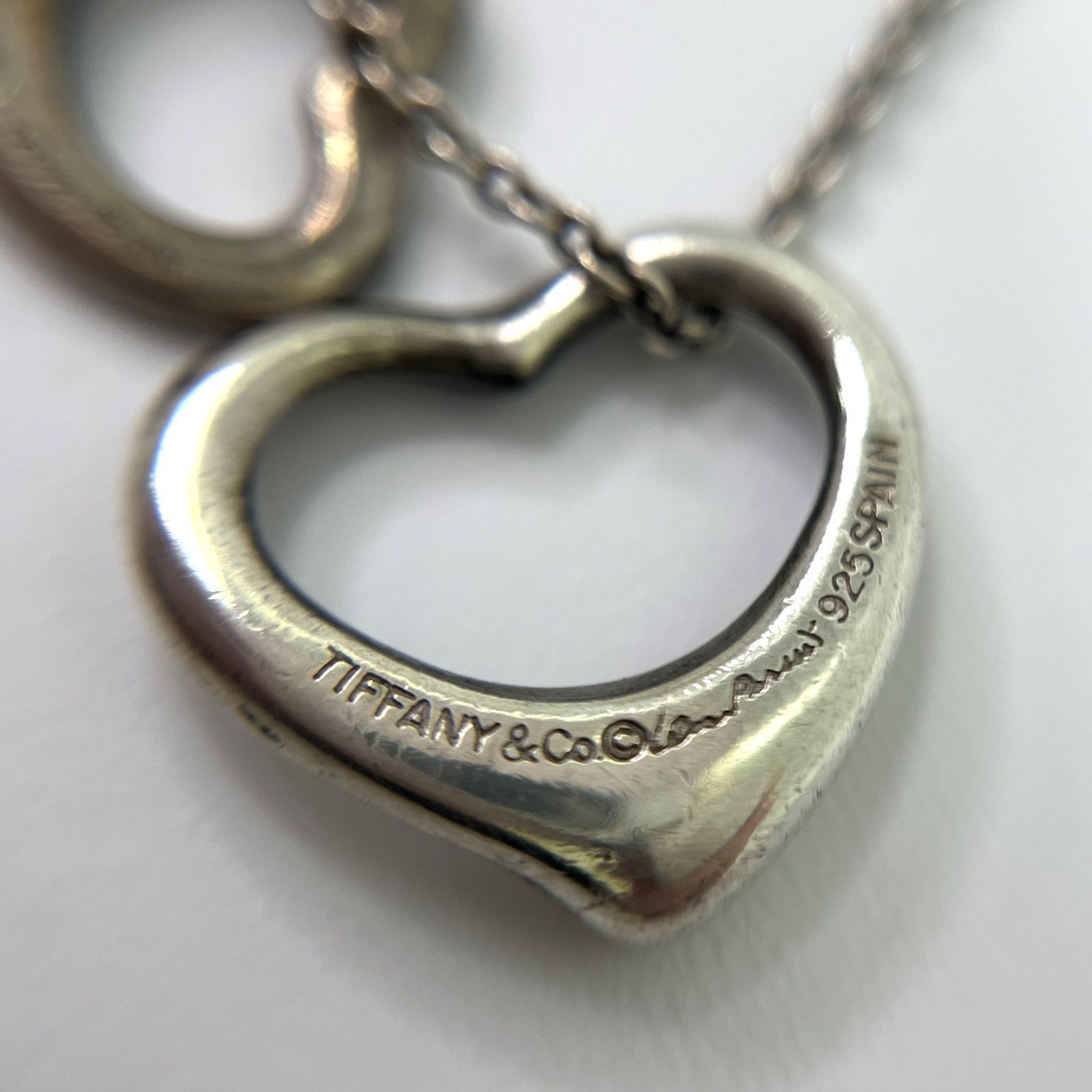 中古品】TIFFANY＆Co. ティファニー エルサペレッティ オープンハート 