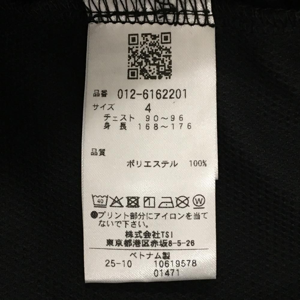 ゴルフ 【超美品】ニューバランスゴルフ パーカー 黒 フロントロゴ